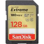 SANDISK SDXC EXTREME 128GB (180/90 MB/s R/W) + 1 year RescuePRO Deluxe
