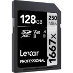 LEXAR 128GB 1667x UHS-II SDXC CARD