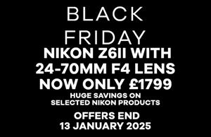 NIKON Z6II DIGITAL CAMERA WITH 24-70MM F4 LENS - SAVE £630!