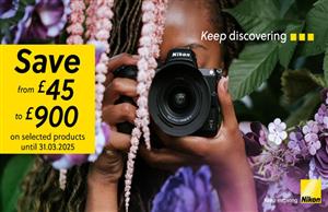 SAVE UP TO £900 ON SELECTED NIKON PRODUCTS UNTIL 31 MARCH 2025