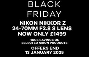 NIKON NIKKOR Z 24-70MM F2.8 S - SAVE £700!