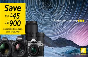 SAVE UP TO £900 ON SELECTED NIKON PRODUCTS THIS WINTER